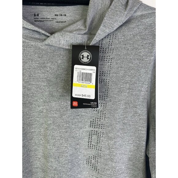 New Under Armour Spell Out Lightweight Hooded Sweatshirt Hoodie - Picture 3 of 7